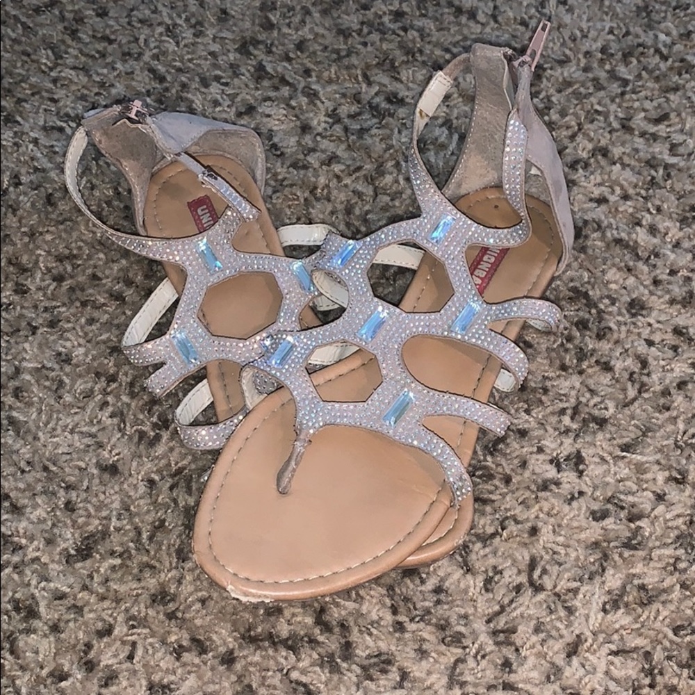High top sandals